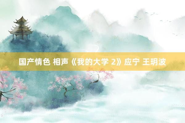 国产情色 相声《我的大学 2》应宁 王玥波